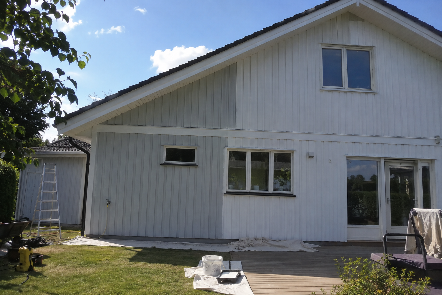 Fasadmålning